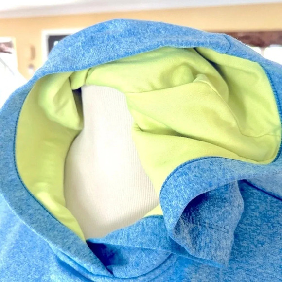 Women’s Blue Half Dome Pullover Hoodie Women’s Size Medium - Picture 7 of 8